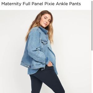 Maternity Full Panel Pixie Ankle Pants
